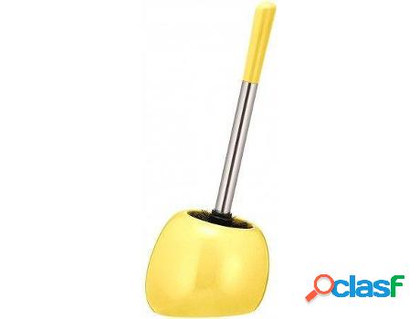 Escobillero HOGAR Y MÁS Amarillo De Diseño Moderno Y