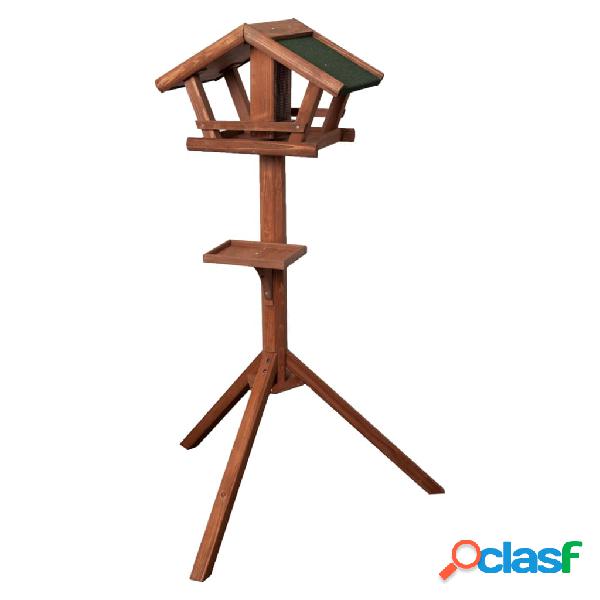 FLAMINGO Comedero para pájaros con soporte Mimir natural
