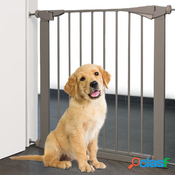 FLAMINGO Puerta de seguridad para mascotas Salus gris 79-84