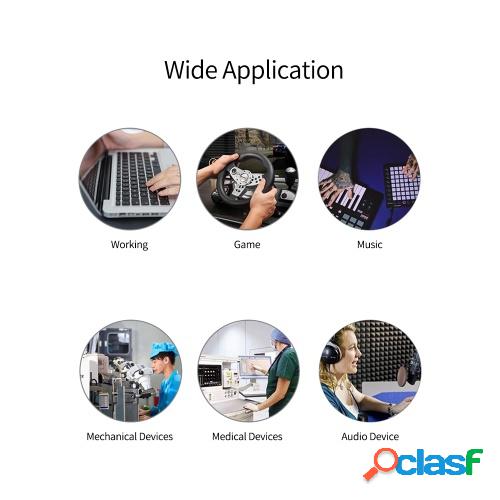 FS2017U1 Tecla de control del interruptor de pie Teclado de