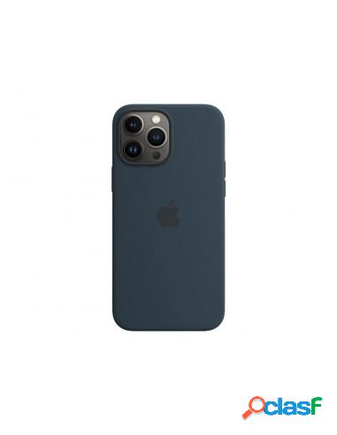 FUNDA IPHONE 13 PRO MAX APPLE SILICONA ABYSS BLUE MAGSAFE