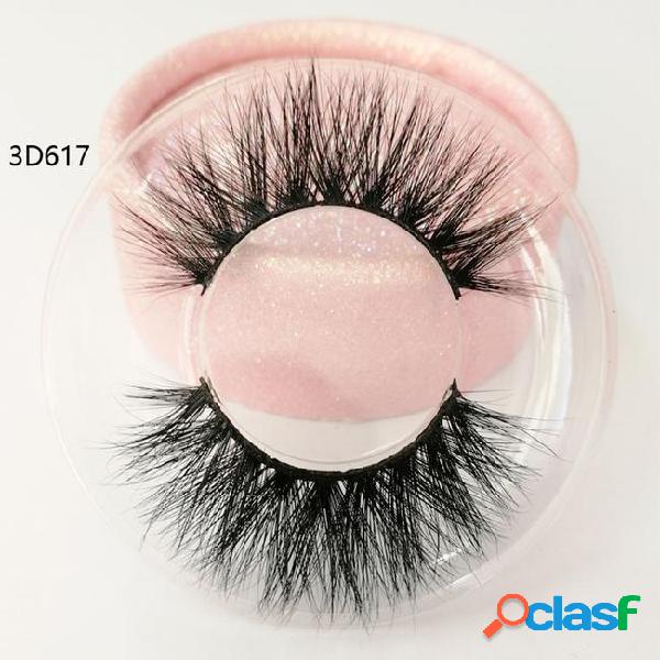 Factory new style fashion 3d true mink eyelashes factory