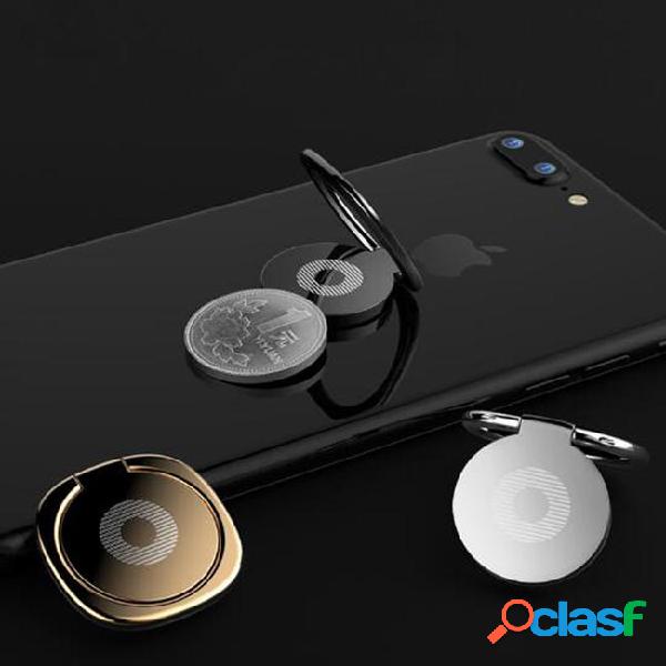 Fashion luxury 360 degree metal finger rind holder
