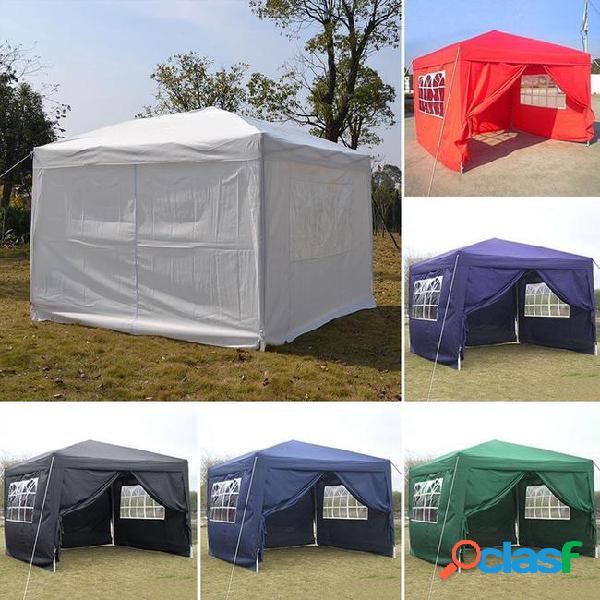 Fashion polyester pop up canopy 10 by 10ft party camping
