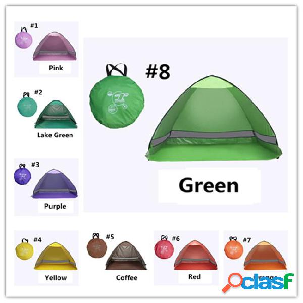 Fashion quick automatic opening outdoors tents 50+ uv