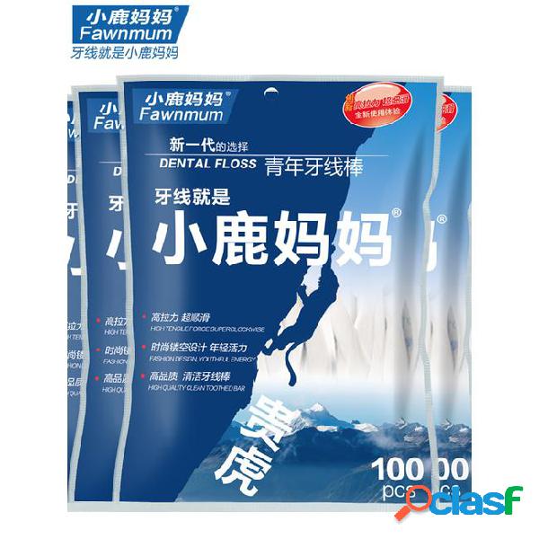 Fawnmum bag classic ultra-fine dental floss family installed