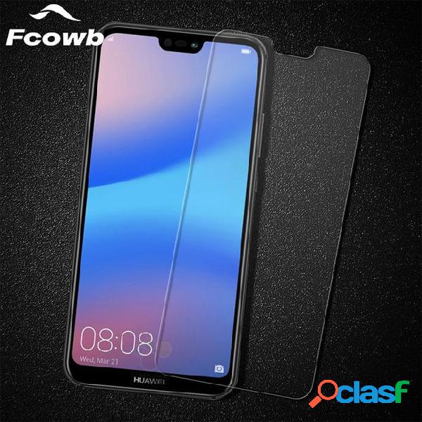 Fcowb for huawei p20 lite tempered glass huawei p20 pro