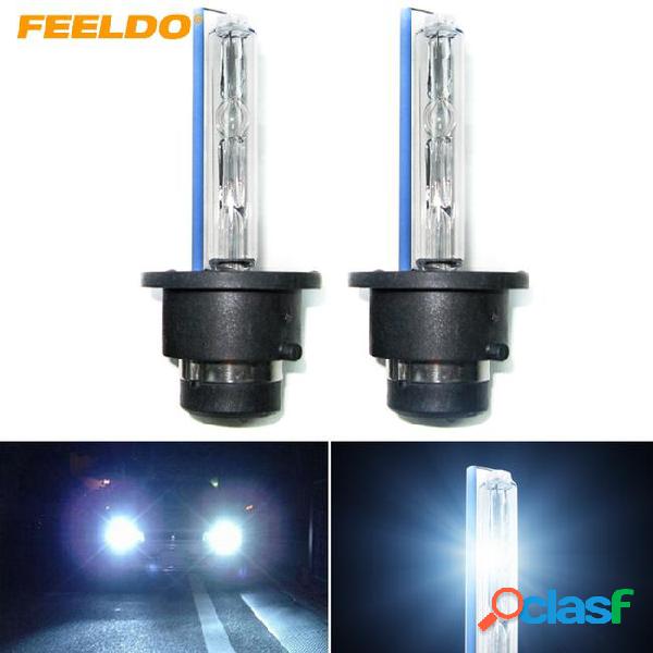 Feeldo 2pcs 35w d2s/d2r/d2c xenon hid headlamp foglights hid