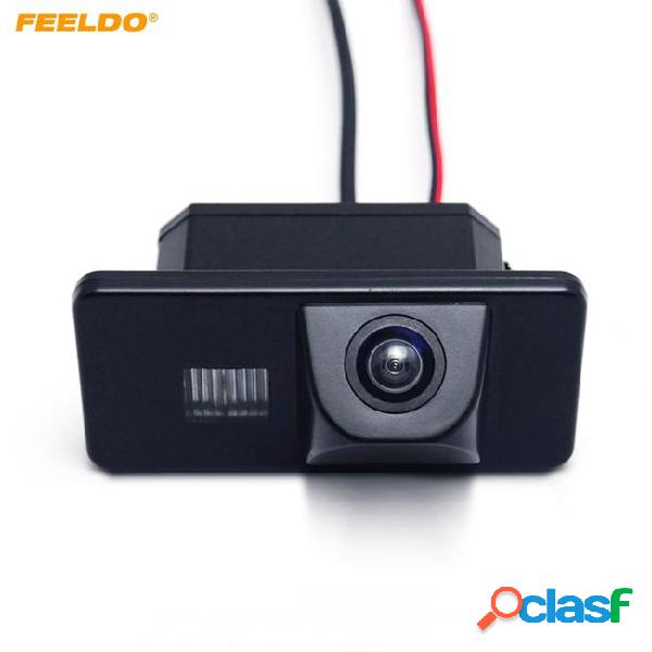 Feeldo special car combined backup rear view camera for bmw