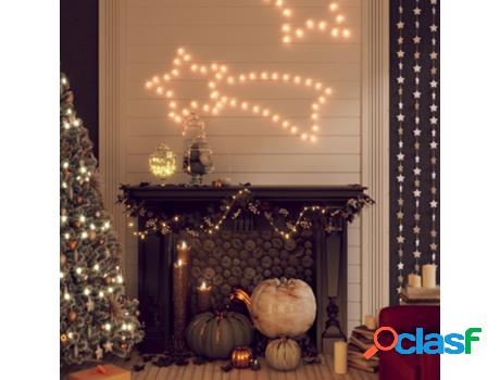 Figura de Estrella de Navidad VIDAXL con 48 LED (Blanco -