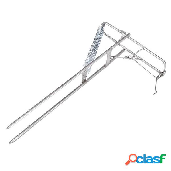 Fishing rod holder bracket adjustable detachable stainless
