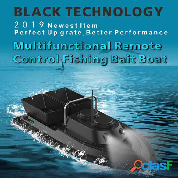 Fishing tools smart rc bait boat toys double motor fish