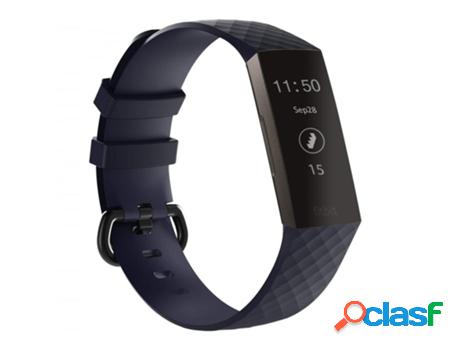 Fitbit Charge 3/4 Pulsera De Silicona - Azul Oscuro -