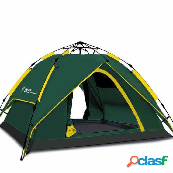 Flytop hydraulic automatic camping tent 3-4 person tents