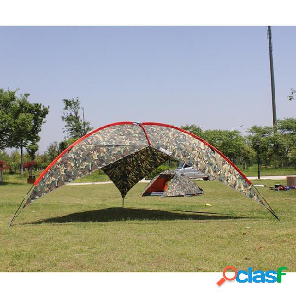 Flytop outdoor large space e sunshade camping tent multiple