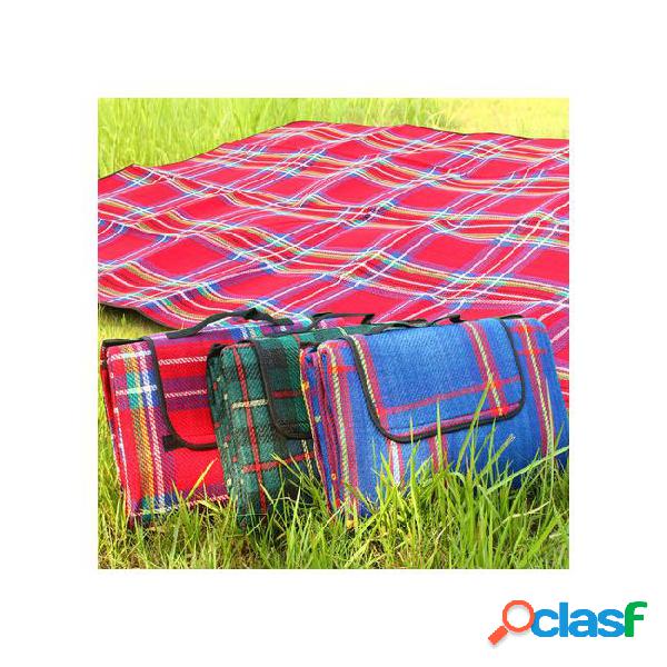 Flytop outdoor three color camping beach travelling tent mat
