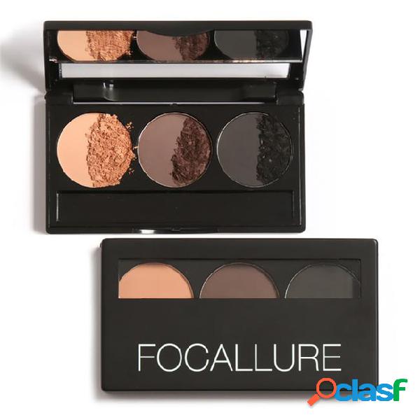 Focallure eyebrow powder cosmetics palette waterproof and