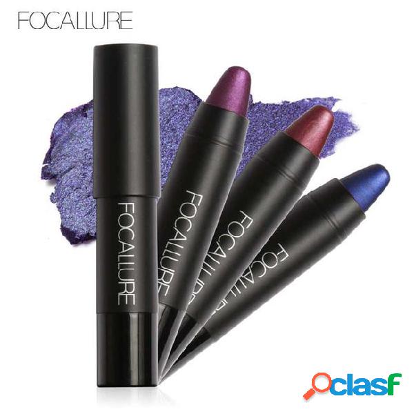 Focallure makeup colorful waterproof shimmer lipstick matte