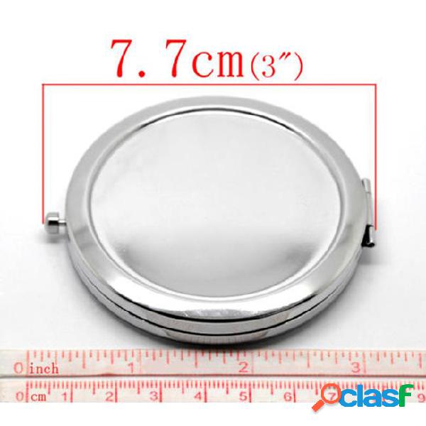 Foldable compact mirror blank pocket mirrors great for diy