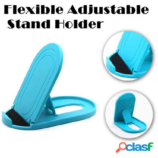 Foldable flexible adjustable desktop lazy stand holder