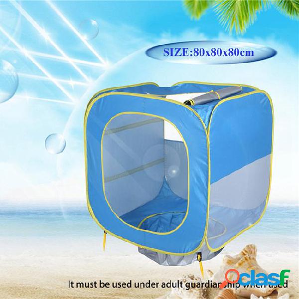 Foldable pool tent kids baby play house indoor outdoor uv