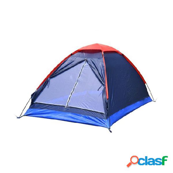 Folding waterproof single layer two people tent outdoor