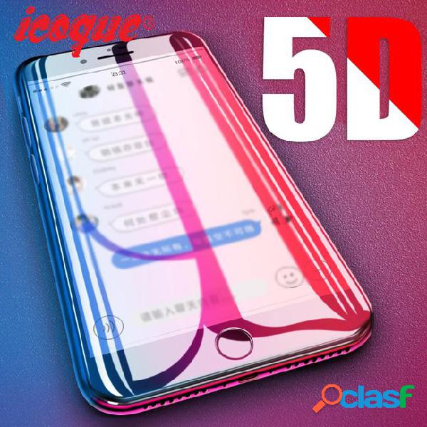 For 5d glass iphone 7 glass full cover 9h iphone7 glasses