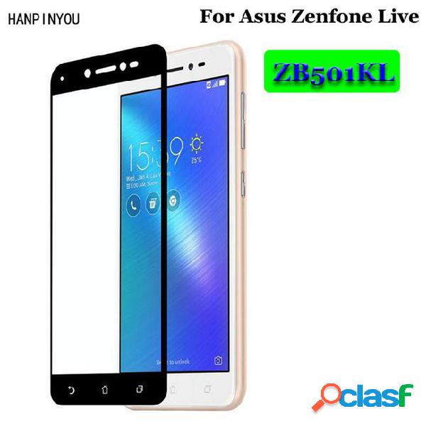 For asus live zb501kl full coverage tempered glass 9h 2.5d