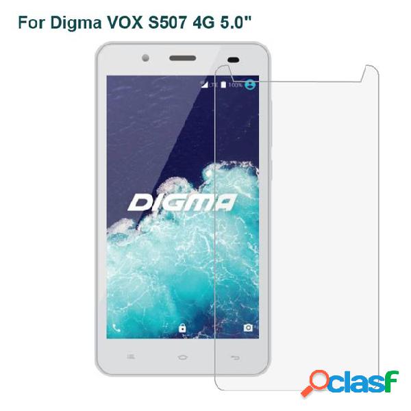 For digma linx c500 3g tempered glass transparent protective