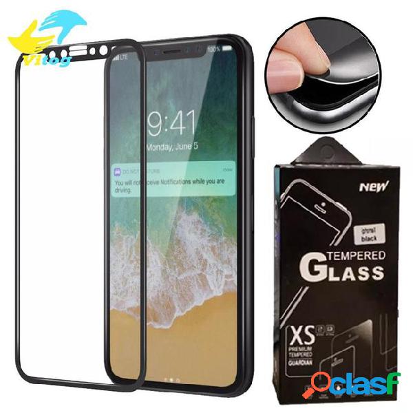 For iphone 6 7 8 plus x xr xs max soft edge full cover