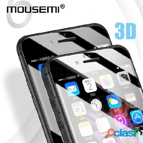 For iphone 7 6 glass 3d full coverage soft edge side