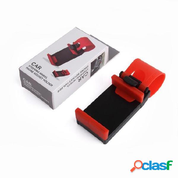 For iphone 7 universal car steering weel phone socker holder