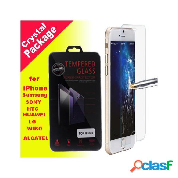For iphone x 8 plus screen protector tempered glass warter