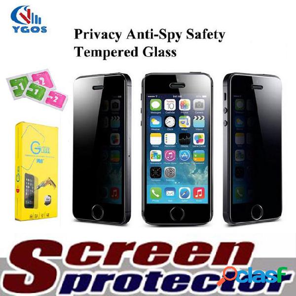 For iphone x anti privacy anti-spy real tempered glass