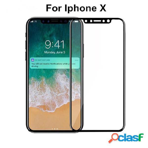 For iphone x samsung note 8 full cover screen protector