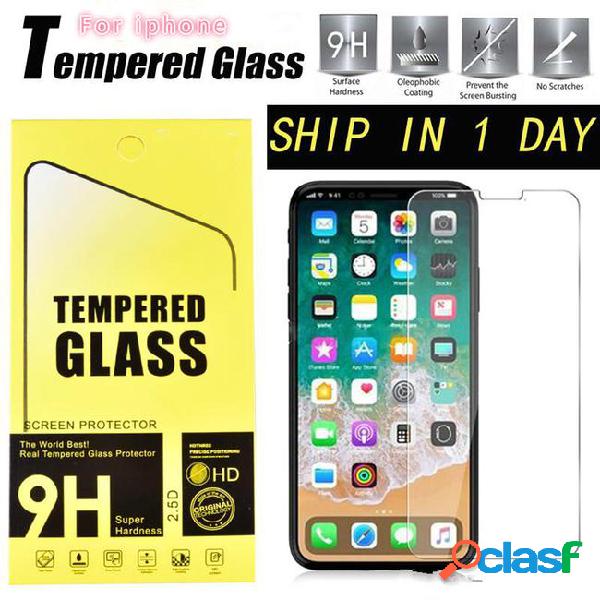 For iphone xs xr max x tempered glass film explosion proof
