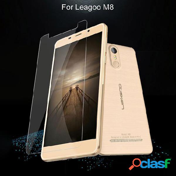 For leagoo m8/m8 pro screen protector tempered glass for