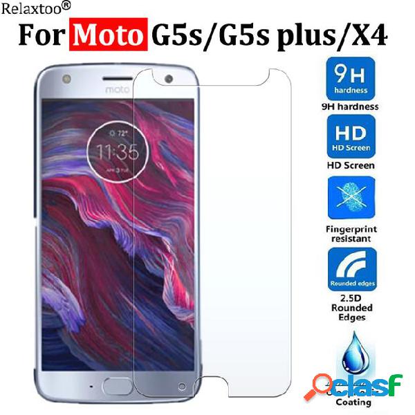 For moto x4 screen protector for moto g5s plus tempered