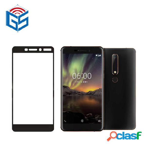For nokia 6 2018 / 2nd gen full cover 9h guard tempered