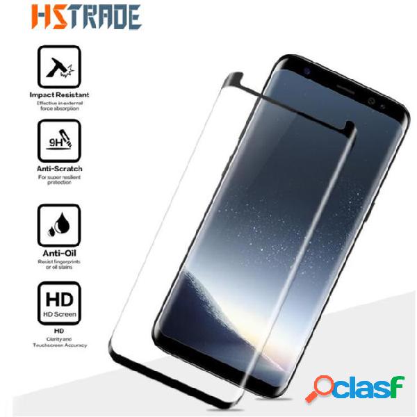 For s9 s8 screen protector 3d curved not full cover ultr