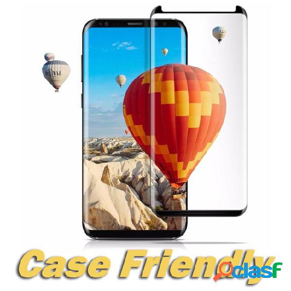For s9 screen protector full cover 3d curved tempered glass