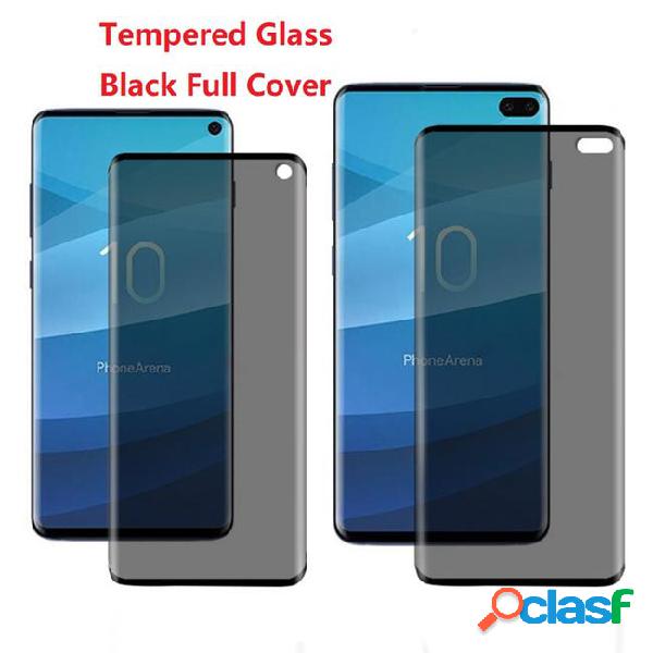 For samsung galaxy s10 plus s10e privacy tempered glass anti