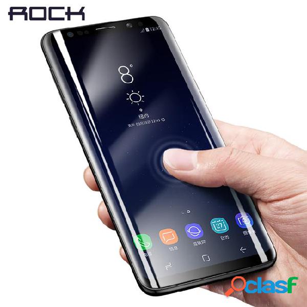 For samsung galaxy s9 curved glass, rock soft high