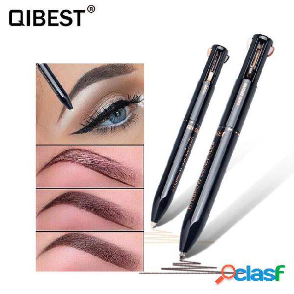 Four in one multi-function automatic concealer/eyebrow