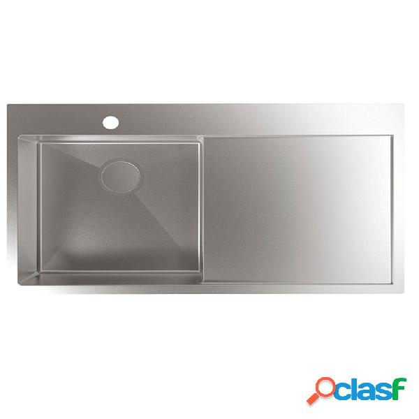 Fregadero CATA CBS-1 40-40 D R10 Inox 1C 1E