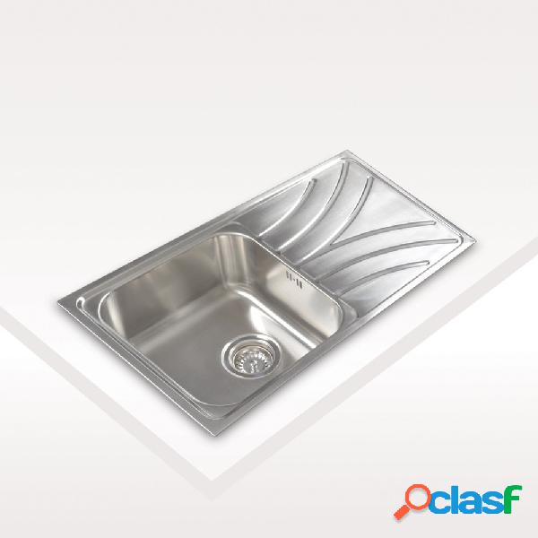 Fregadero CATA CDL-1 ED Inox 1C 1E Derecha