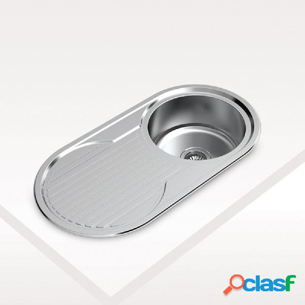 Fregadero CATA RD-1 EI Inox 1C 1E Izquierda