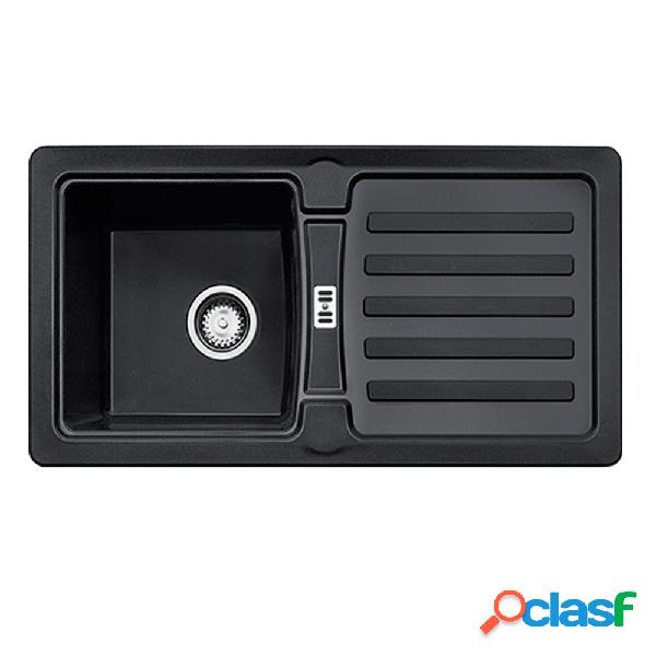 Fregadero MEPAMSA Prima 45 1c 1e Negro 86cm
