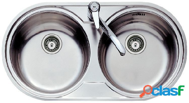 Fregadero TEKA DR-80 2C Sin Orificio
