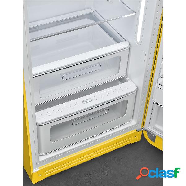 Frigorífico 1P. SMEG FAB28RYW5 Amarillo 1.54m Dcha